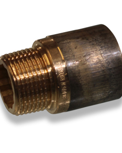 Extension f/valve   3/4"x30 brs